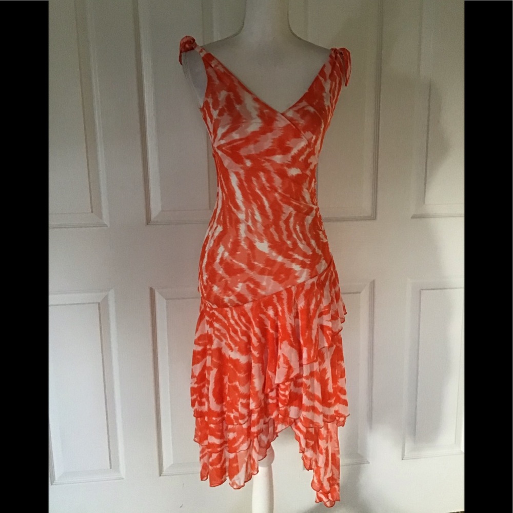 Diane von Furstenberg Tayla asymmetrical silk Sz 2